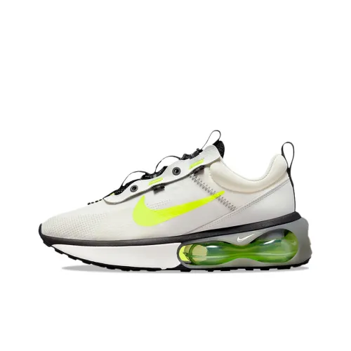 Nike Air Max 2021 Low Топ Марафон Беговые кроссовки Мужской Бежево-желтый