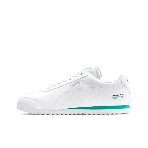 PUMA Mercedes ROMA MAPM Mercedes Low Топ Беговые кроссовки Мужской Белый