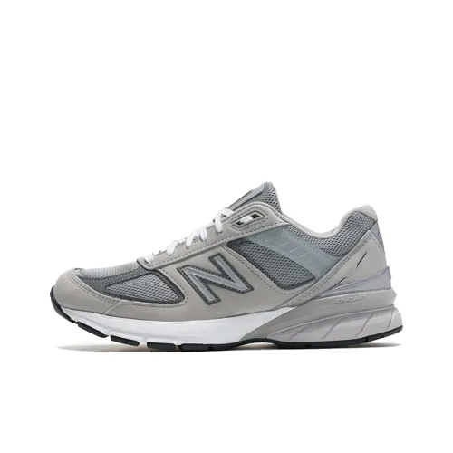 New Balance NB 990 V5 Low Топ Беговые кроссовки Мужской Серый