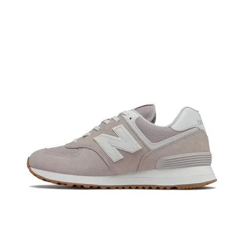 New Balance NB 574 Low Топ Повседневные Беговые Кроссовки Женские Пыльно-Розовые
