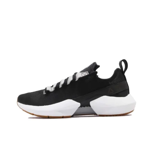 Reebok Sole Fury Lu Low Топ Беговые кроссовки Женские Черный белый