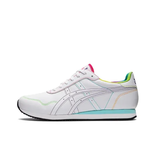 Asics Low Топ Беговые кроссовки Унисекс Многоцветный Белый