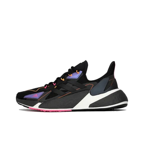 Adidas X9000l4 Slip-resistant Abrasion-resistant MID Топ Повседневные Беговые кроссовки Мужские Черно-белые