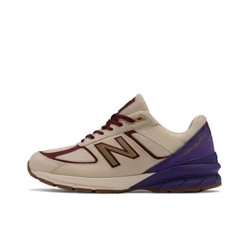 New Balance NB 990 V5 MID Топ Марафон Беговые кроссовки Unisex Light Коричневый