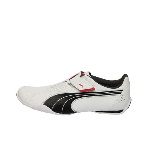 PUMA Redon Амортизация Устойчивый к истиранию Легкий Низкий Топ Марафон Беговые кроссовки Мужские Белые