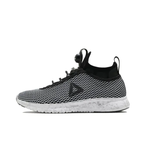 Reebok Pump Plus Low Топ Беговые кроссовки Женские Серый Черный