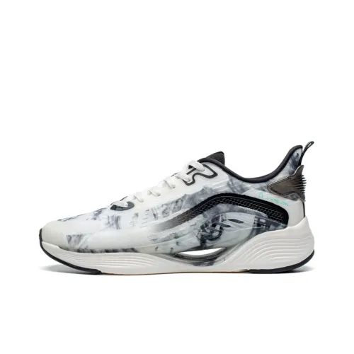 XTEP Qing Feng 5,0 Амортизация Противоскользящий Устойчивый к истиранию Низкий Топ X FLOW Спринт Беговые кроссовки