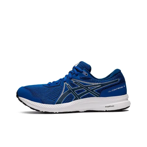 Asics Gel Contend 7 Low Топ Беговые кроссовки Мужские Индиго