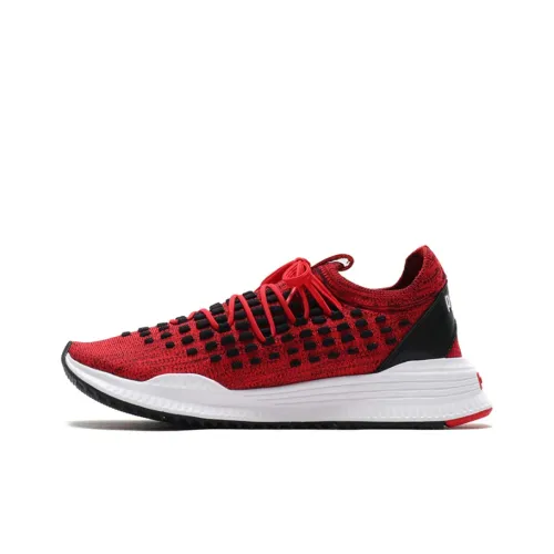 PUMA AVID Fusefit Low Топ Беговые кроссовки Унисекс Черный Красный