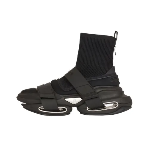 BALMAIN B Смелый Аbrasion-Resistant High Top Толстая подошва Кроссовки Мужские