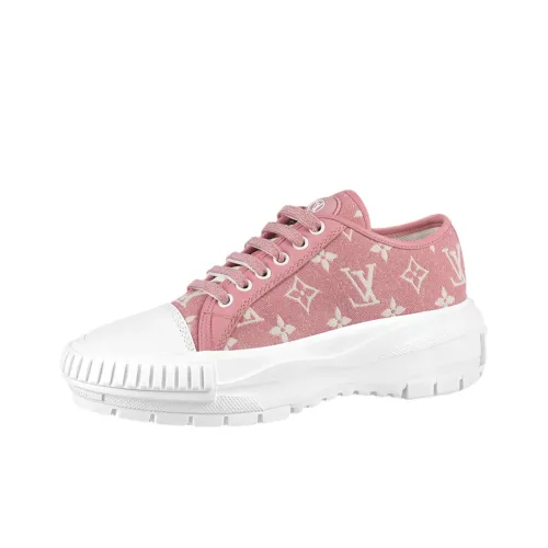 LOUIS VUITTON Squad Low Топ Повседневная обувь Женская Розовая