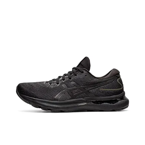 Asics Gel Nimbus 24 Low Топ Повседневные Беговые Кроссовки Мужские Звездный Черный