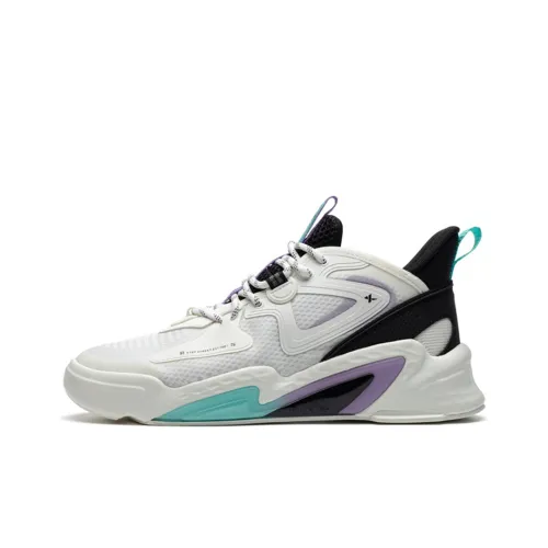 XTEP Fengxing 2,0 Slip Устойчивый к истиранию Дышащий Низкий Топ Повседневный Мужской