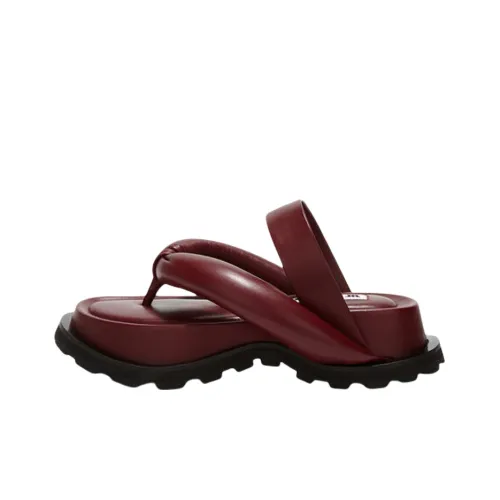 JIL SANDER Женские шлепанцы