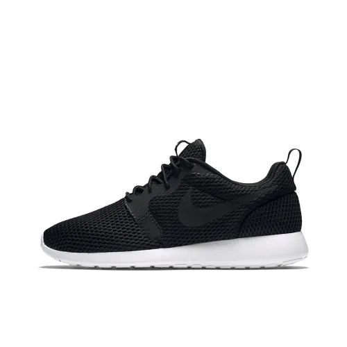 Nike Roshe One Амортизаторы Shock Absorbers Противоскользящие Устойчивые к истиранию Дышащий Низкий Топ Повседневные Беговые кроссовки Мужские Черные