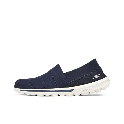 Skechers GO WALK Low Топ Повседневная обувь Женская Морской синий