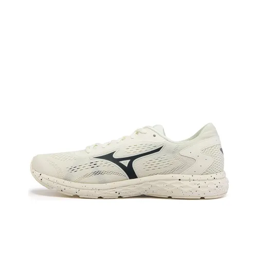 Mizuno Rc 03 Slip Резистентный к истиранию Дышащий Низкий Топ Повседневные Беговые кроссовки Унисекс Белый