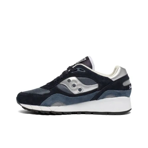 Saucony Shadow 6000 Low Топ Беговые кроссовки Унисекс Синий Черный