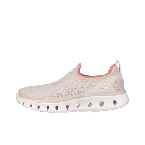 Skechers Glide Step Go Walk Flex Dazzling Joy Low Top Casual Women's Gray Pink Скекиерс Глайд Степ Го Уок Флекс Даззлинг Джой Лоу Топ Кежуал Женский Серый Розовый