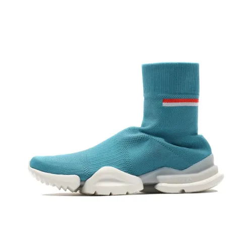 Reebok совместный бренд High Топ Марафон Беговые кроссовки Унисекс Синий