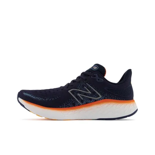 New Balance 1080 Low Топ Беговые кроссовки Мужской Темно-синий Апельсин