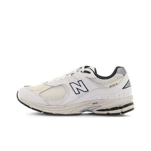 New Balance NB 2002R Амортизация Устойчивость к истиранию Дышащий Низкий Топ Повседневный Городской Коммутирование Беговые кроссовки Унисекс Белый