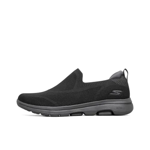 Skechers Go Walk 5 Low Топ Casual Мужской Черный