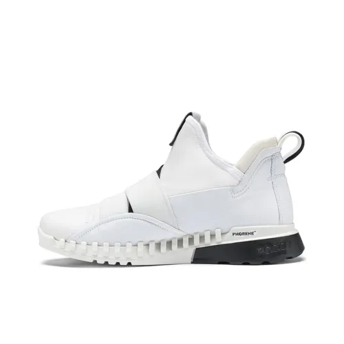 Ecco Cool Flying Амортизация и Устойчивость к Износу Покрытие Высокий Топ Casual Женские Белые