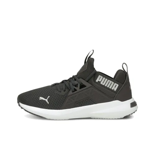 PUMA Enzo Shock Absorbers Slip-Resistant Abrasion-Resistant Low Top Marathon Running Shoes Women's Black PUMA Enzo Shock Absorbers Противоскользящие устойчивые к истиранию низкий топ кроссовки для бега Marathon женские черные