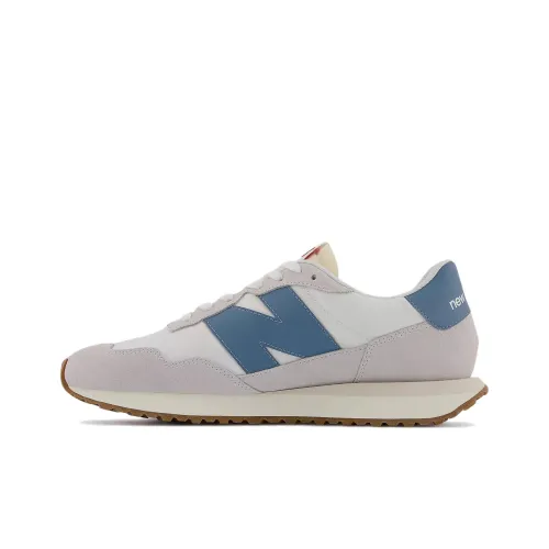 New Balance NB 237 Low Топ Марафон Беговые кроссовки Унисекс Серый Синий