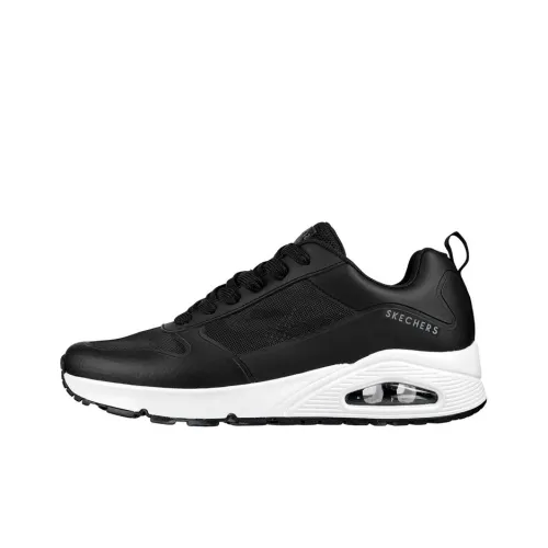 Skechers Uno Series SOL Low Топ Кэжуал Мужской Черный