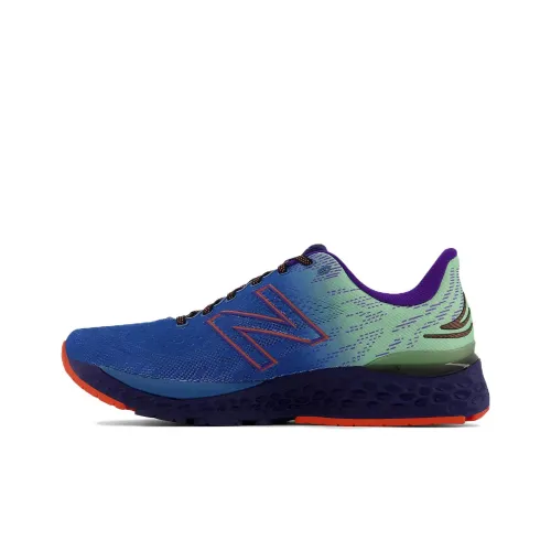 New Balance NB 880 Свежий Пена Низкий Топ Беговые кроссовки Мужские Синие Зеленые