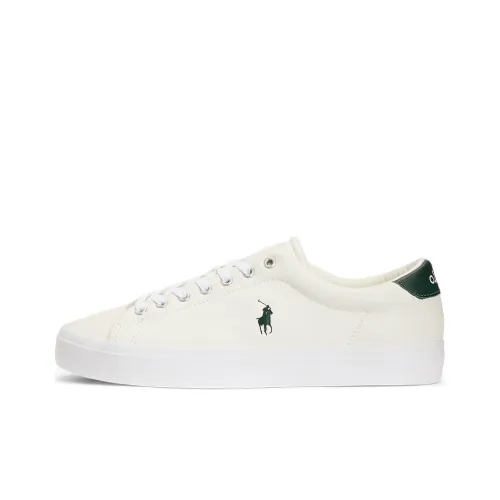 Polo Ralph Lauren Longwood Low Топ Скейтборд Кроссовки Мужские Белые