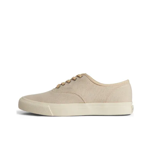 Polo Ralph Lauren Холст New Norfolk Low Топ Скейтборд Кроссовки Мужские Бежевые