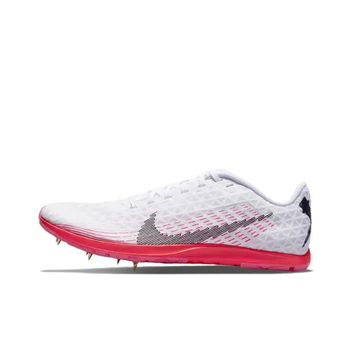 Nike Zoom Rival XC 5 Slip-resistant Abrasion-resistant Low Top Training Running Shoes Unisex White Black Red Найк Zoom Rival XC 5 Противоскользящий Устойчивый к истиранию Низкий Топ Тренировочные Беговые Кроссовки Унисекс Белый Черный Красный