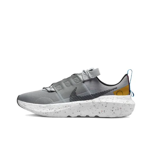 nike Crater Impact Shock Absorbers Противоскользящий Устойчивый к истиранию Низкий Топ Повседневная обувь Мужская Серый