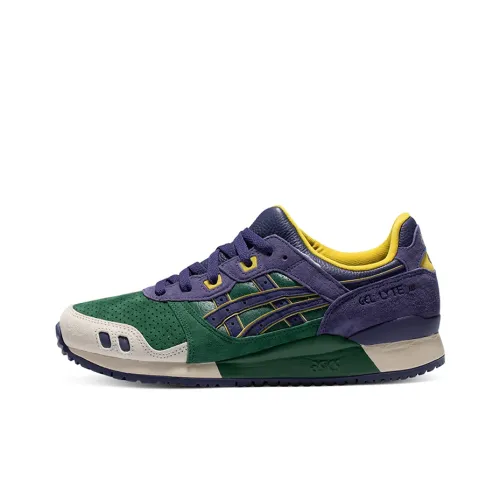 Asics Gel Lyte 3 Low Топ Casual Унисекс Фиолетовый Зеленый