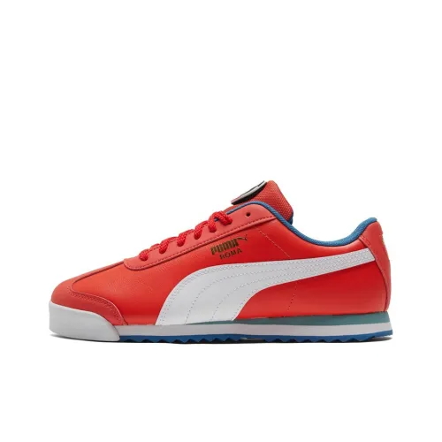 PUMA Roma Go For Low Топ Кэжуал Унисекс Красный