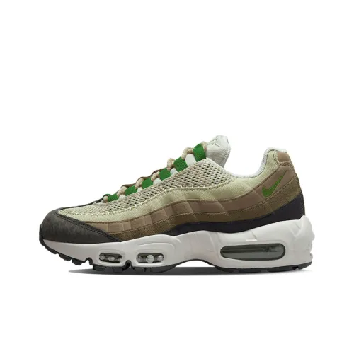 Nike Air Max 95 Low Беговые кроссовки Мужские Зеленые