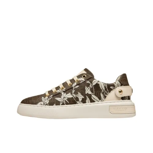 BALLY Malya Low Топ Стильные Скейтбординги Женские Коричневый