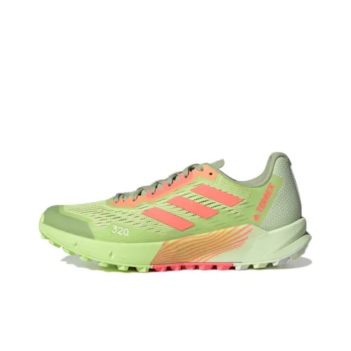 adidas Terrex Agravic Flow 2,0 Low Топ Походная обувь Мужская Светло-зеленая