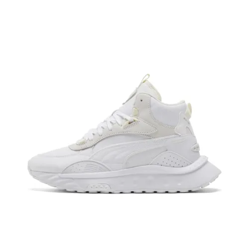 PUMA Wild Rider MID Топ Повседневный Унисекс Белый