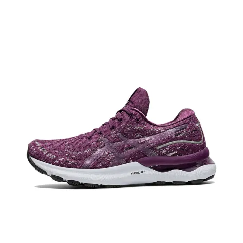 Asics Gel Nimbus 24 MK Low Топ Беговые кроссовки Женские Темно-фиолетовый