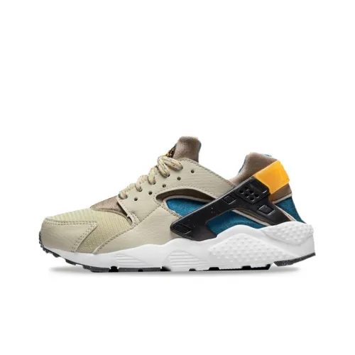 Nike Air Huarache Амортизация противоскользящий легкий низкий топ беговые кроссовки женские серый синий