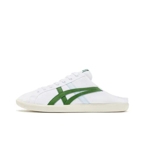 Onitsuka Tiger DD Trainer SabotDD Trainer Амортизаторы Slip-resistant Низкий топ Casual Unisex Белый Зеленый