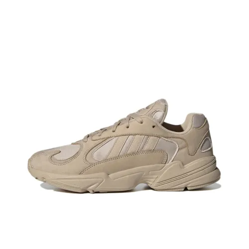 Adidas Originals YUNG 1 Устойчивый к истиранию Низкий Топ Casual Unisex Light Серый Коричневый