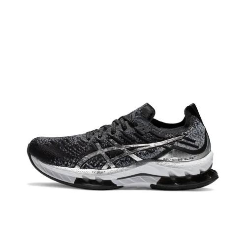 Asics Гель Kinsei Blast Low Топ Бег на длинные дистанции Обувь Мужская Черная Серый