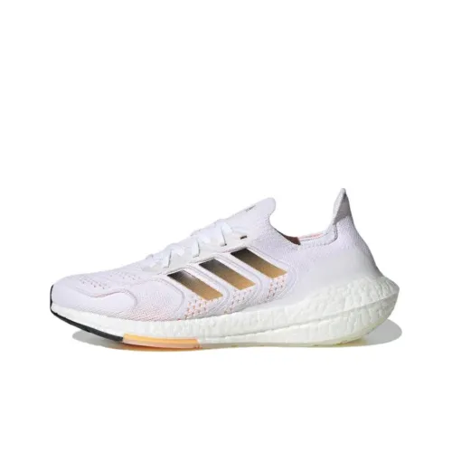 Adidas ULT Амортизация Износостойкий Низкий Топ Повседневные Беговые Кроссовки Мужские Белый Оранжевый