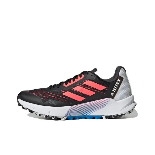 adidas Terrex Agravic Flow 2,0 Slip Resistant Abrasion Resistant Low Top Trail Беговые кроссовки Женские Черный