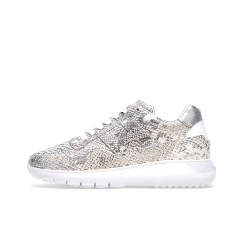 HOGAN Interactive³ Low Топ Повседневная обувь Женская Серебряная Белая
